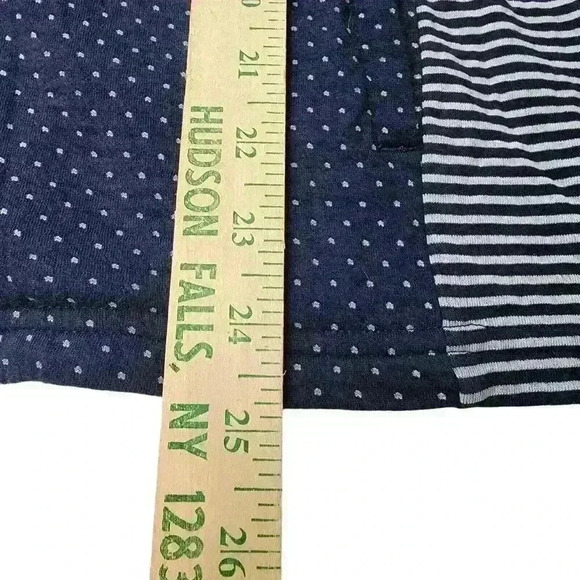 Weekends By Chicos 2 Jacket Womens Large Nautical Athleisure Comfort Travel - Picture 9 of 16